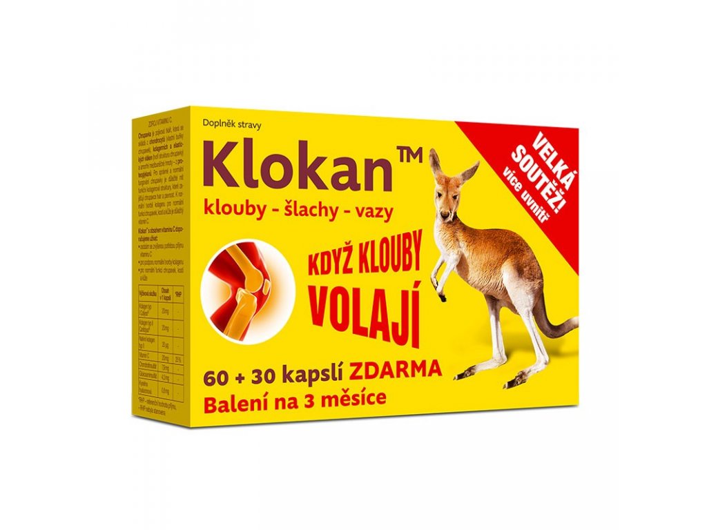Klokan - nejlepší kolagen na klouby. Budete ho chtít?