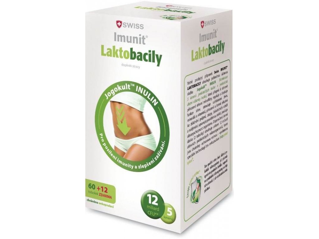Laktobacily pro zdravé zažívání - Laktobacily SWISS Imunit