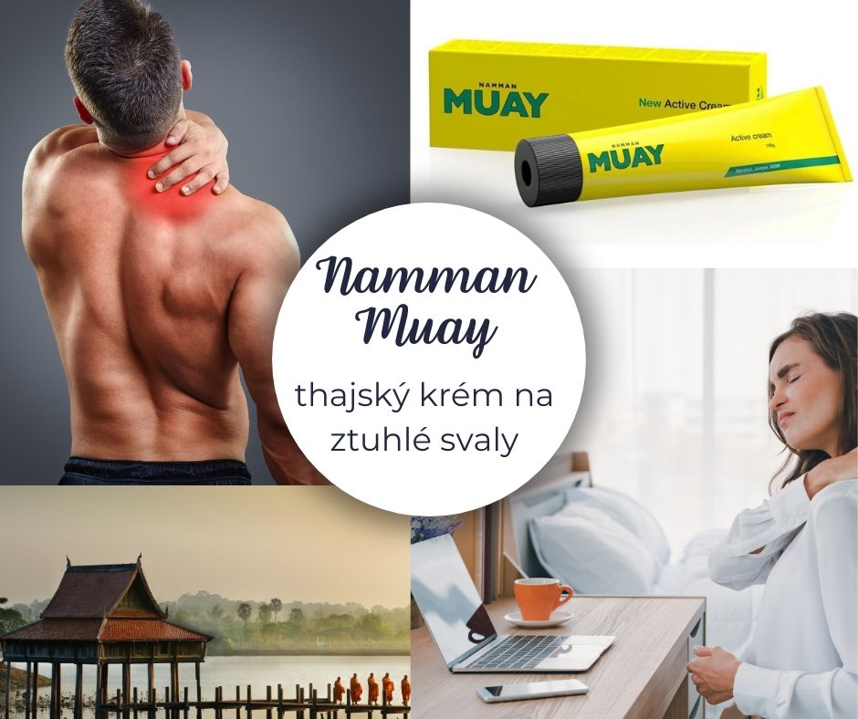 Regenerační Thajský Krém Namman Muay: Skvělý pomocník pro ztuhlé svaly
