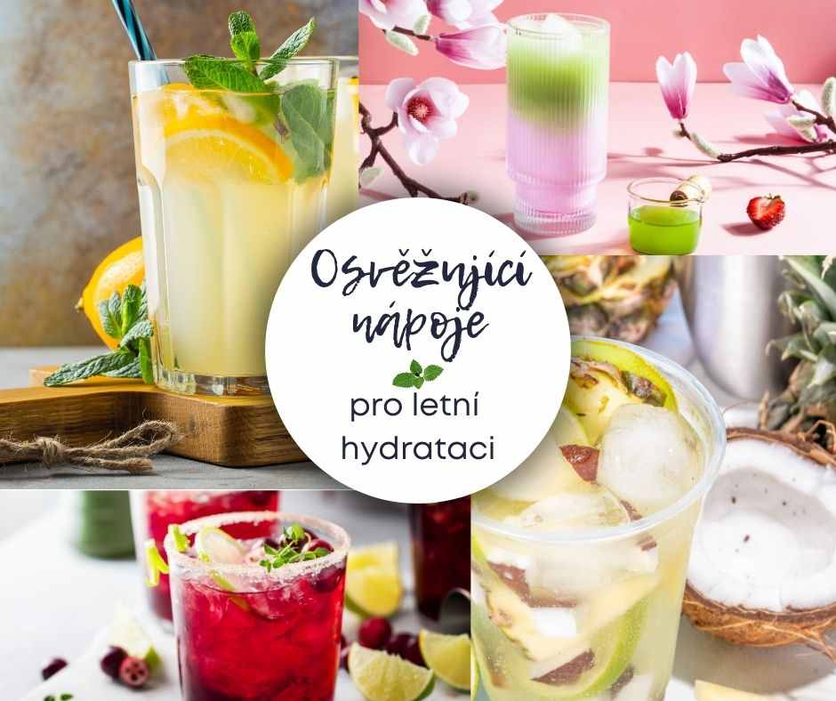 Osvěžující a zdravé letní nápoje