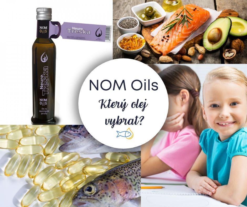 Nejčastější otázky k produktům Nom-Oils: Cool Treska, Neuro Treska a Neuro Treska PLUS+