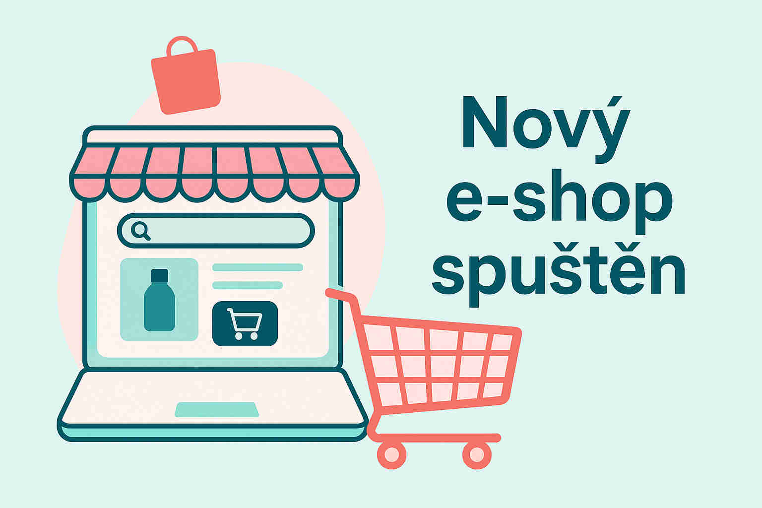 Nový e-shop je tu! Vyzkoušejte ho a dejte nám vědět, co si myslíte
