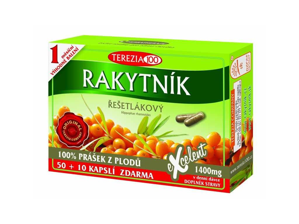 Rakytník řešetlákový - zásobárna živin