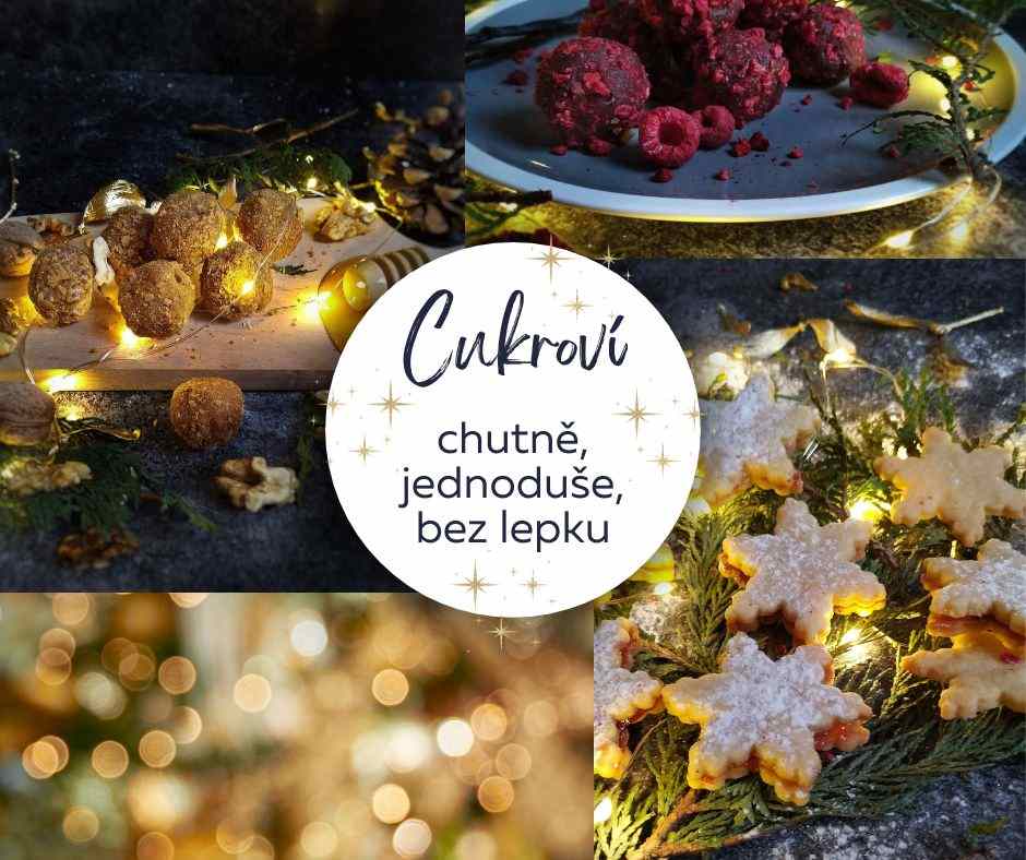 Tradiční chuť Vánoc bez lepku: Od lineckého po raw kuličky