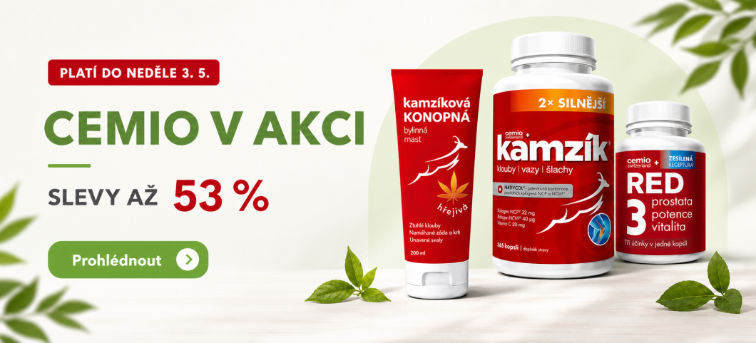 Cemio v akci - slevy až 53%