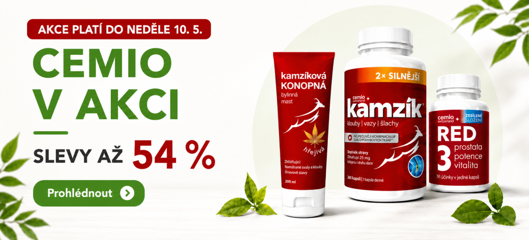 Cemio v akci - slevy až 54%