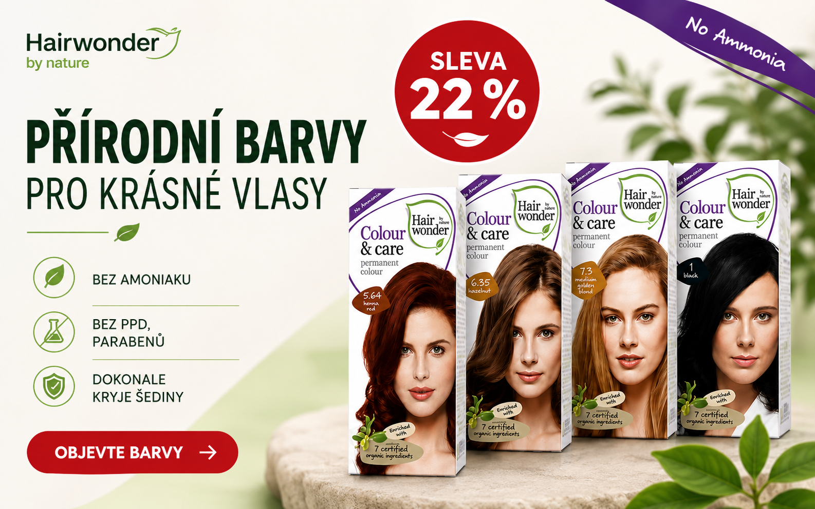 Hairwonder se slevou