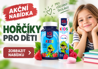 Hořčíky pro děti v akční nabídce