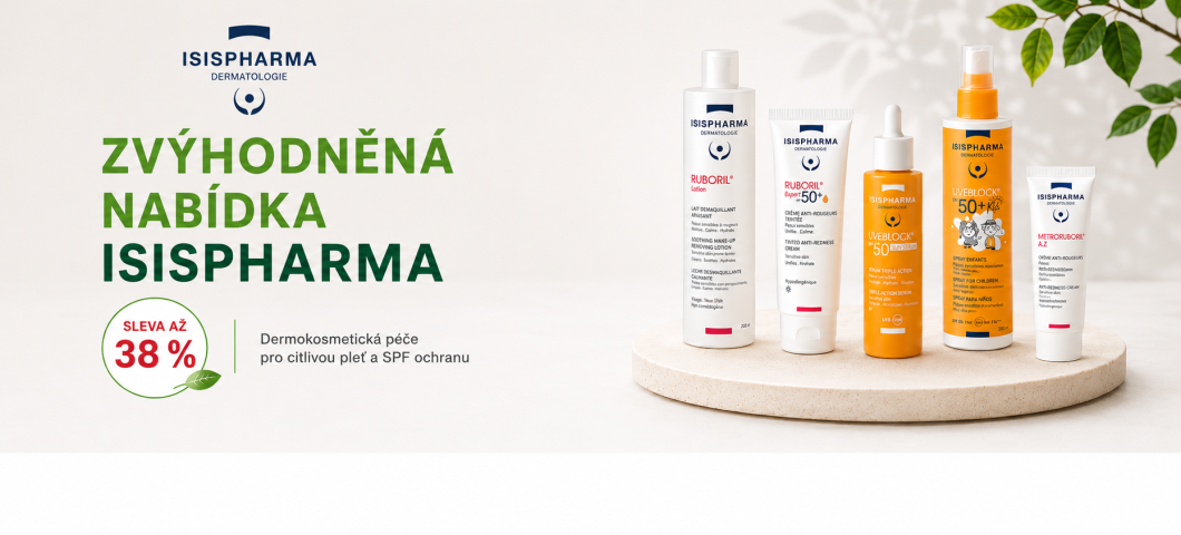 ISISPharma Ruboril a UveBlock - slevy až 38%