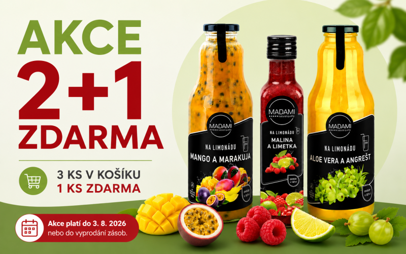 Léto s Madami 2+1 zdarma