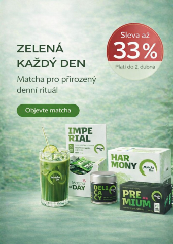 Matcha Tea - sleva až 33%