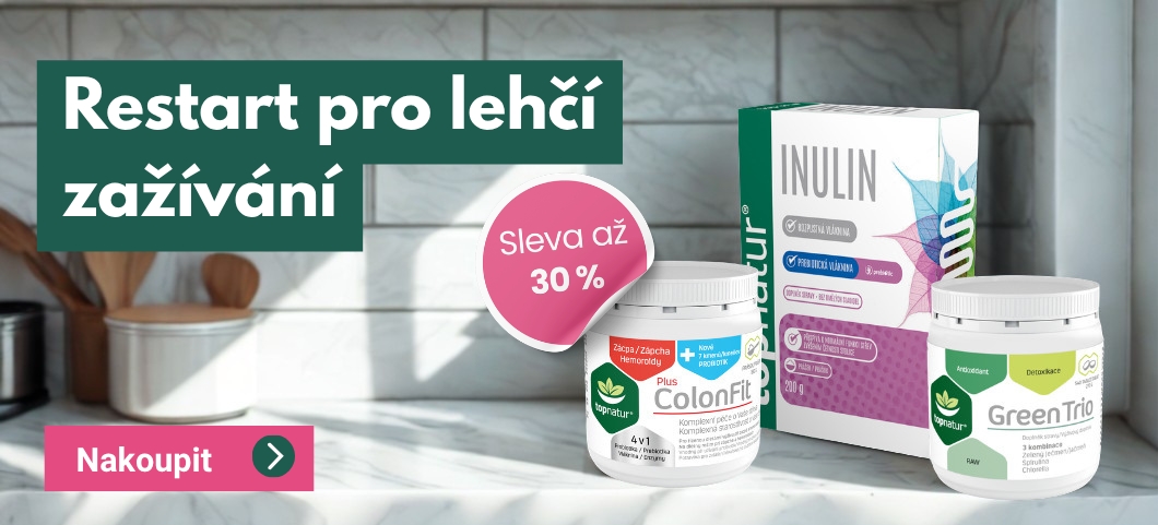 Restart pro lehčí zažívání se slevou až 30%