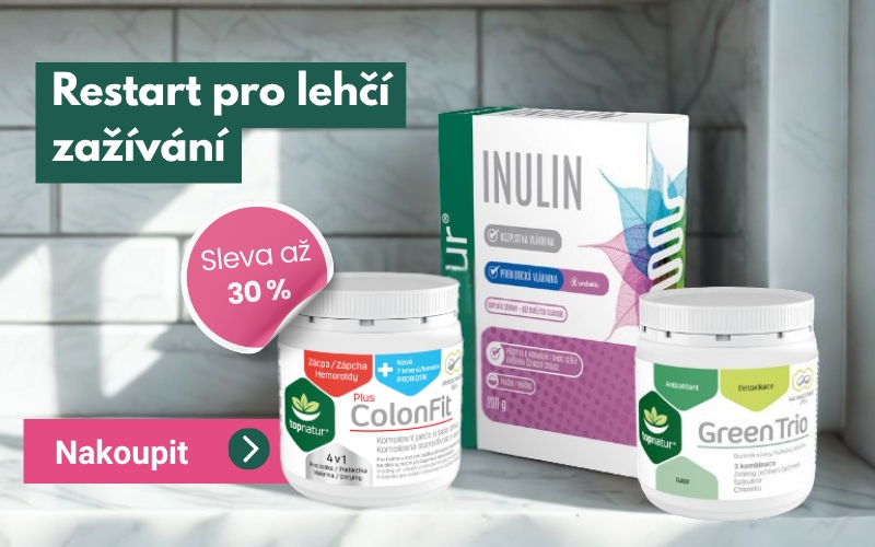 Restart pro lehčí zažívání se slevou až 30%