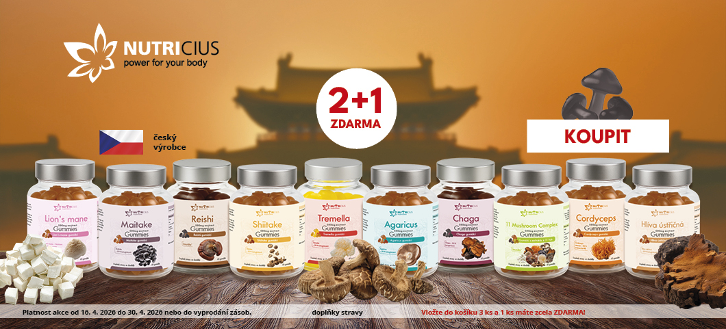 Gummies s vitálními houbami 2+1 ZDARMA