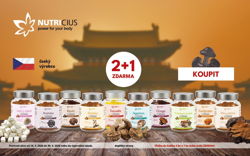 Gummies s vitálními houbami 2+1 ZDARMA