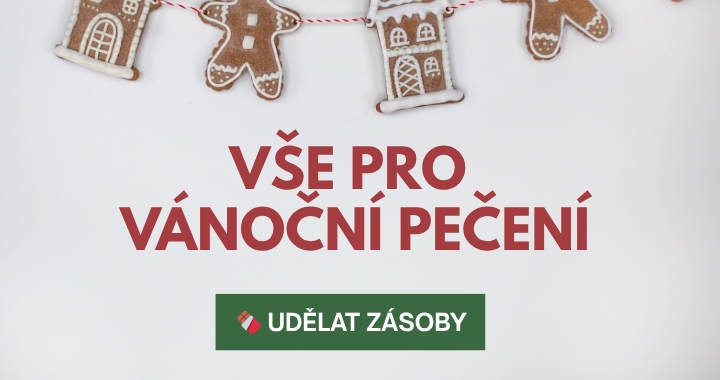 Vše pro vánoční pečení tradičně i zdravěji