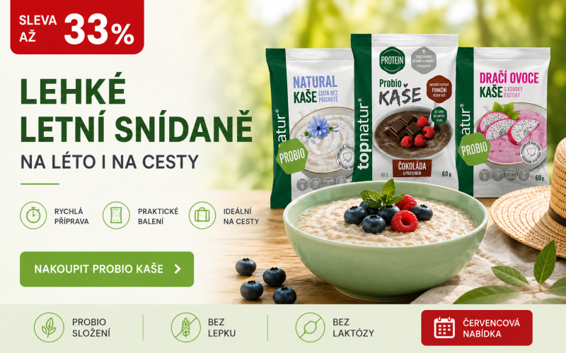Oblíbené kaše se slevou až 33 %