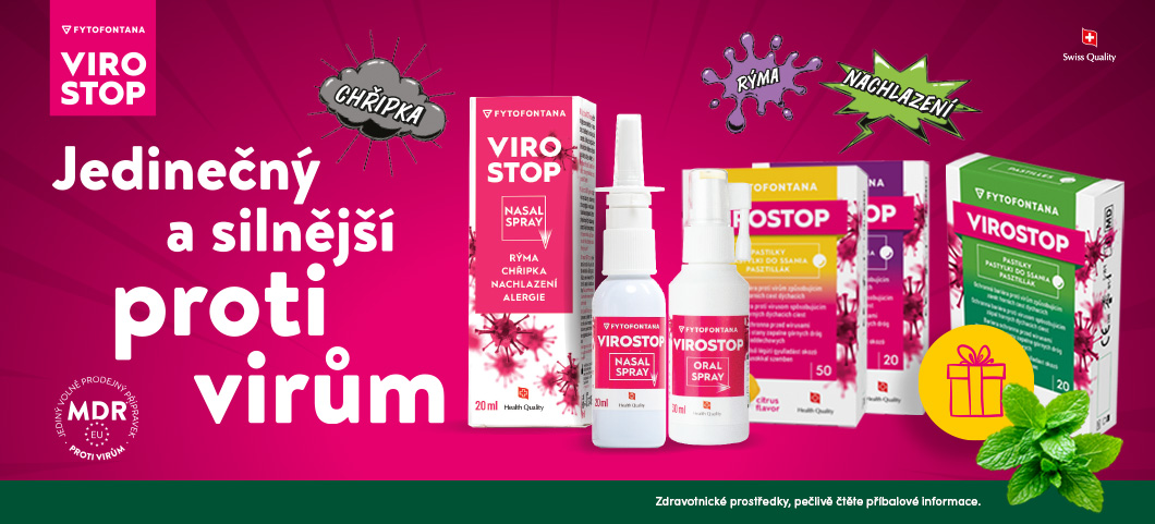 Akce: ViroStop mátové pastilky ZDARMA