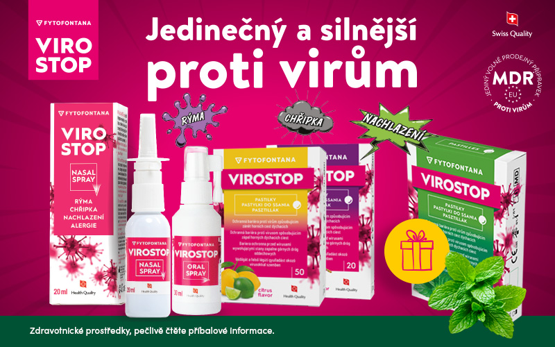 Akce: ViroStop mátové pastilky ZDARMA
