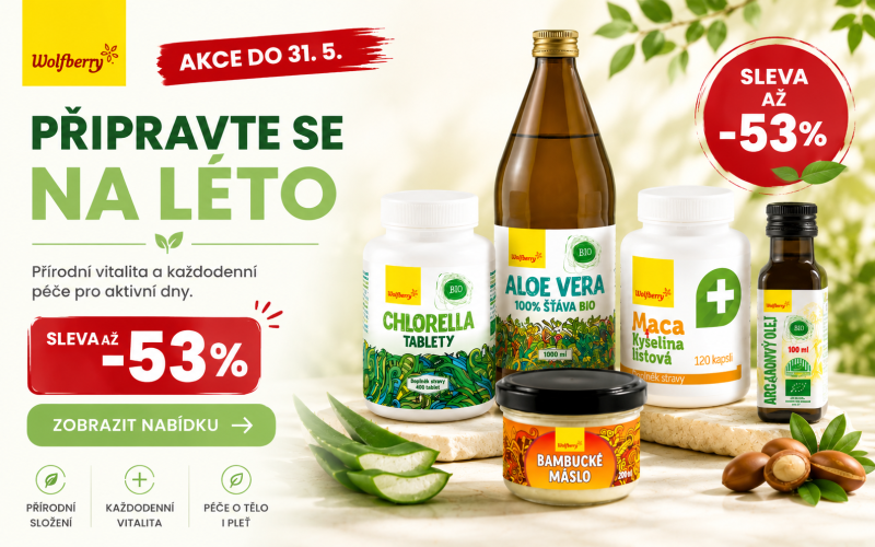 Letní vitalita a přírodní energie  sleva až 53 %