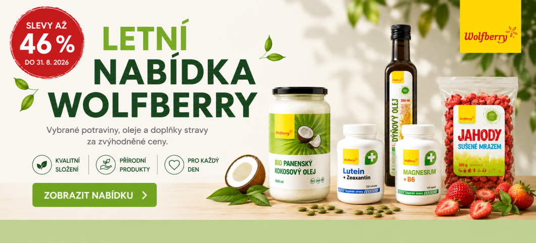Letní nabídka Wolfberry - slevy až 46%