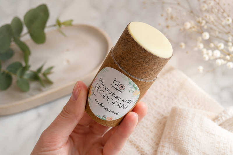 BioRythme deodorant během každodenního testování