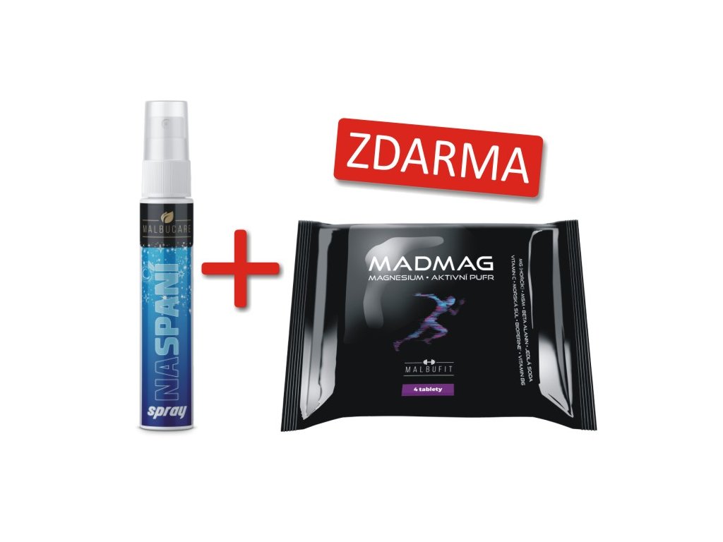 MalbuCare NASPANÍ spray 30 ml + MADMAG 4 tbl.