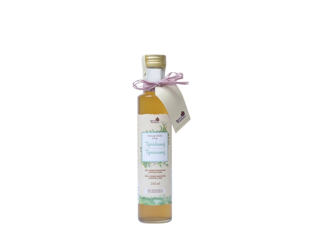 NaturProdukt Sirup tymiánový 250 ml