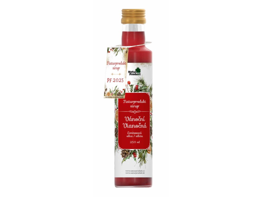 NaturProdukt Vánoční sirup 250 ml