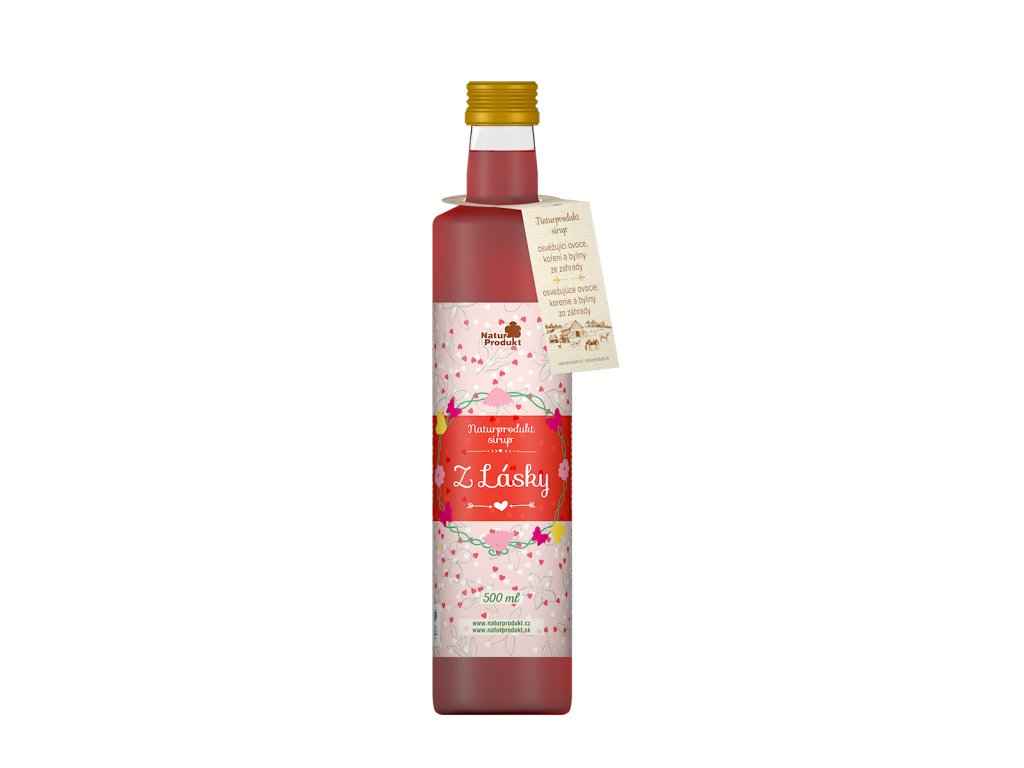 Naturprodukt sirup Z Lásky 500 ml