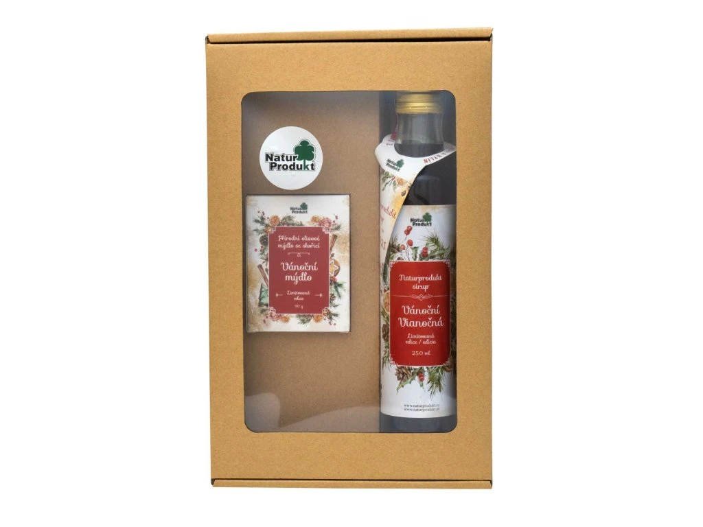 NaturProdukt Vánoční sirup & Vánoční mýdlo
