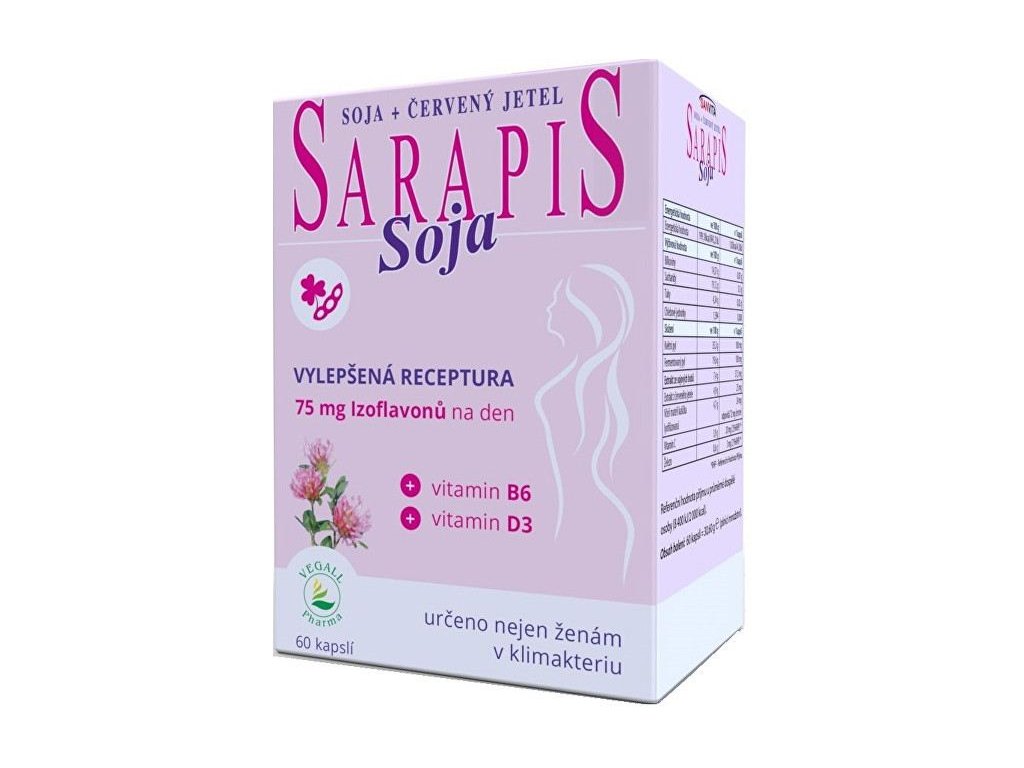 sarapis soja 60 kapsli