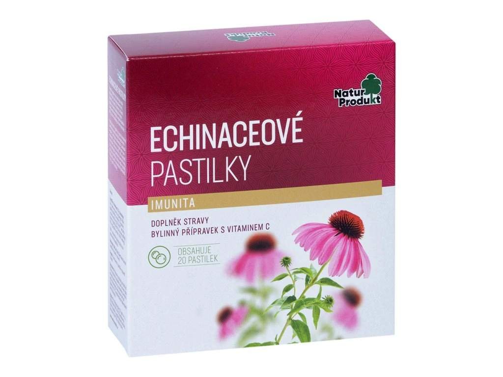 Naturprodukt Echinaceové pastilky 20 ks