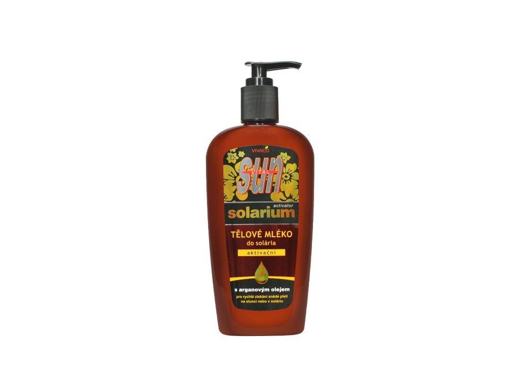 Vivaco Aloe Vera Activátor - aktivační mléko do solária 250 ml