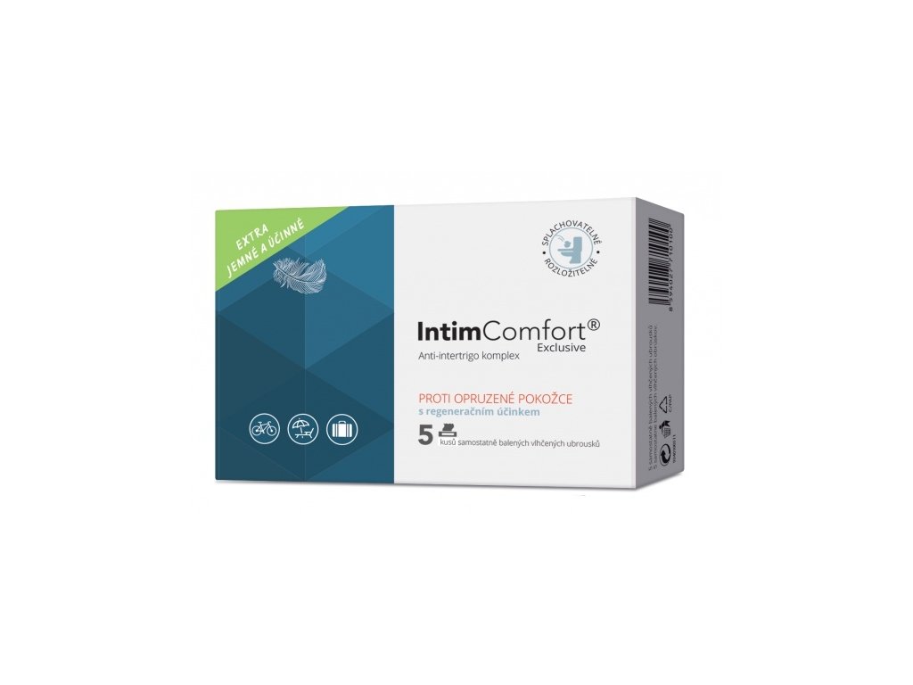 Intim Comfort Anti-intertrigo komplex vlhčené ubrousky