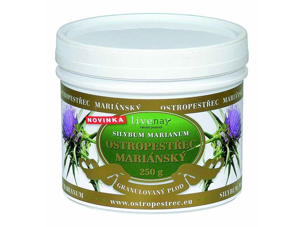 Livenay Ostropestřec mariánský - granulovaný plod 250g