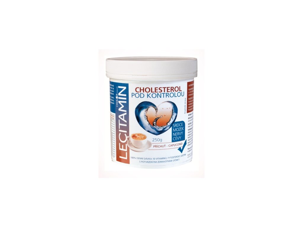 Lecitamin lecitino-proteinový nápoj capuccino 250 g
