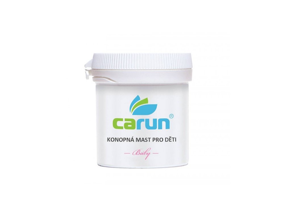 Carun Bio Konopná mast pro děti Baby 105 ml