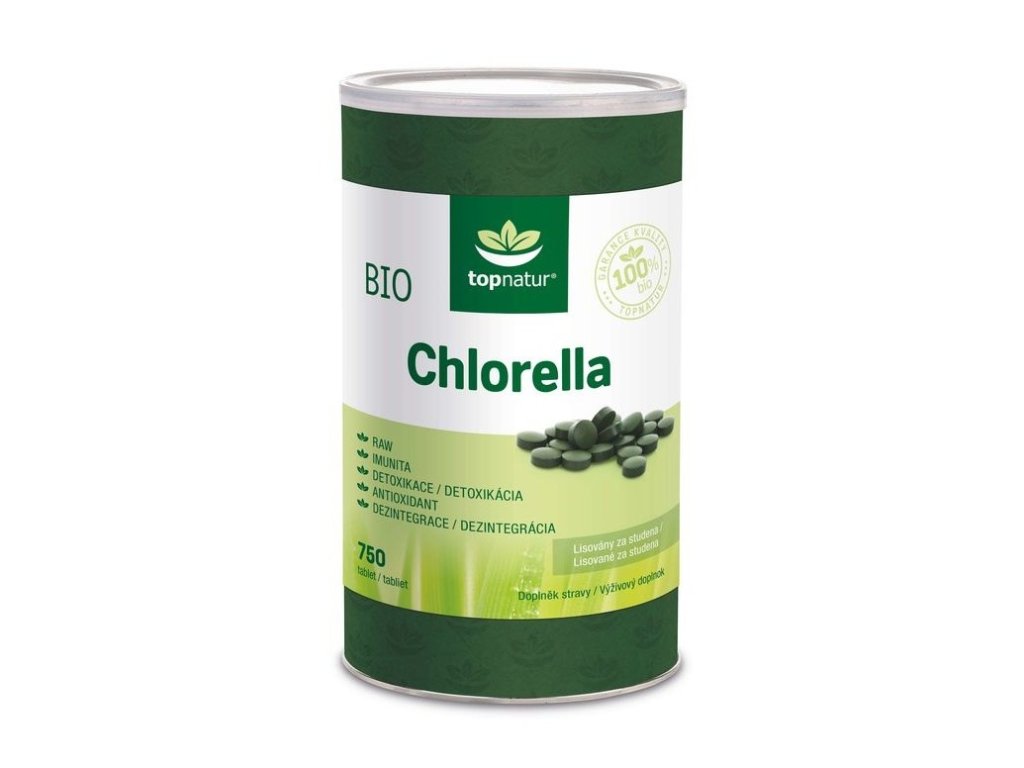 Topnatur Bio Chlorella 750 tbl.