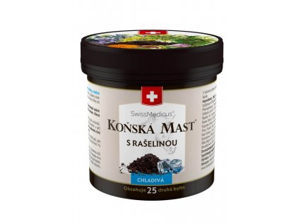 konska mast s raselinou chladiva 250 ml