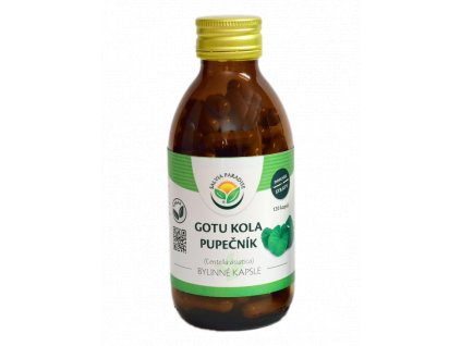 Gotu kola - pupečník kapsle (Balení 120 ks)