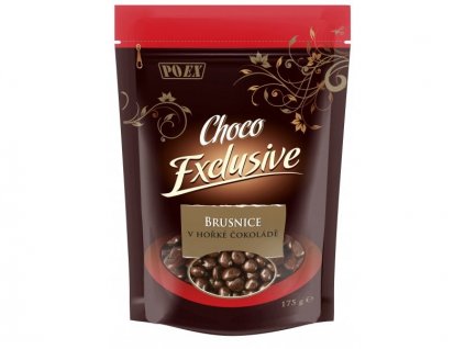 Brusinky v hořké čokoládě 175 g