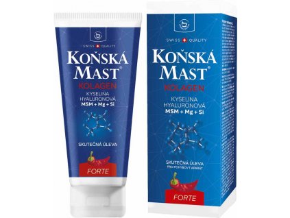 Herbamedicus Koňská mast s mořským kolagenem forte hřejivá 200 ml