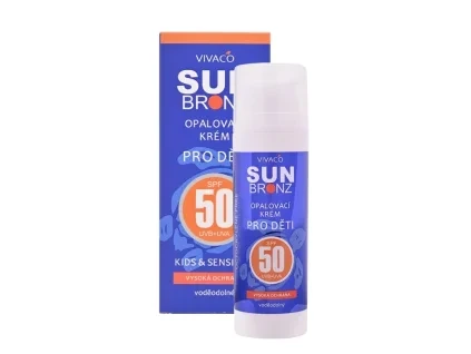Vivaco Opalovací krém pro děti SPF 50 SUN BRONZ 50 ml