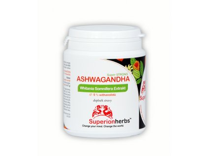 SUPERIONHERBS Ashwagandha 90 kapslí