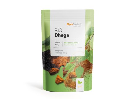 MycoMedica Chaga prášek BIO 100 g