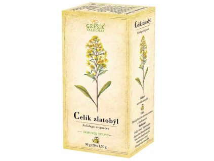 Grešík Celík zlatobýl čaj n.s. 20 x 1,5 g Devatero bylin