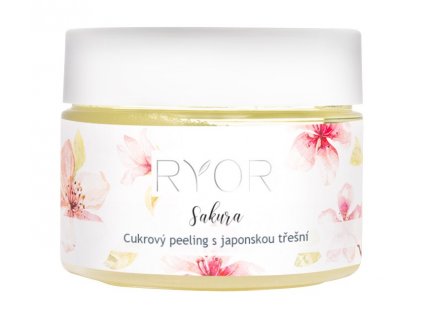 Ryor SAKURA Cukrový peeling s japonskou třešní 325 g