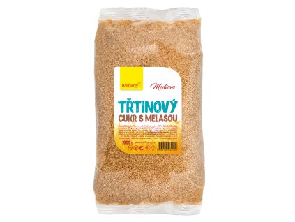 trtinovy cukr s melasou 1000g medium wolfberry