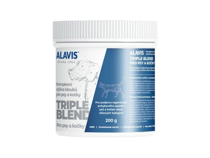 ALAVIS Triple Blend pro psy a kocky 200g 0308202210501449572